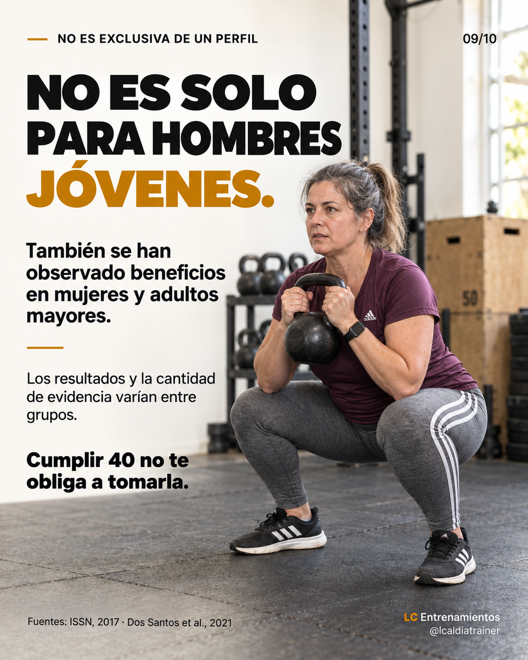 Diapositiva 9 de 10: Mujeres y edad.