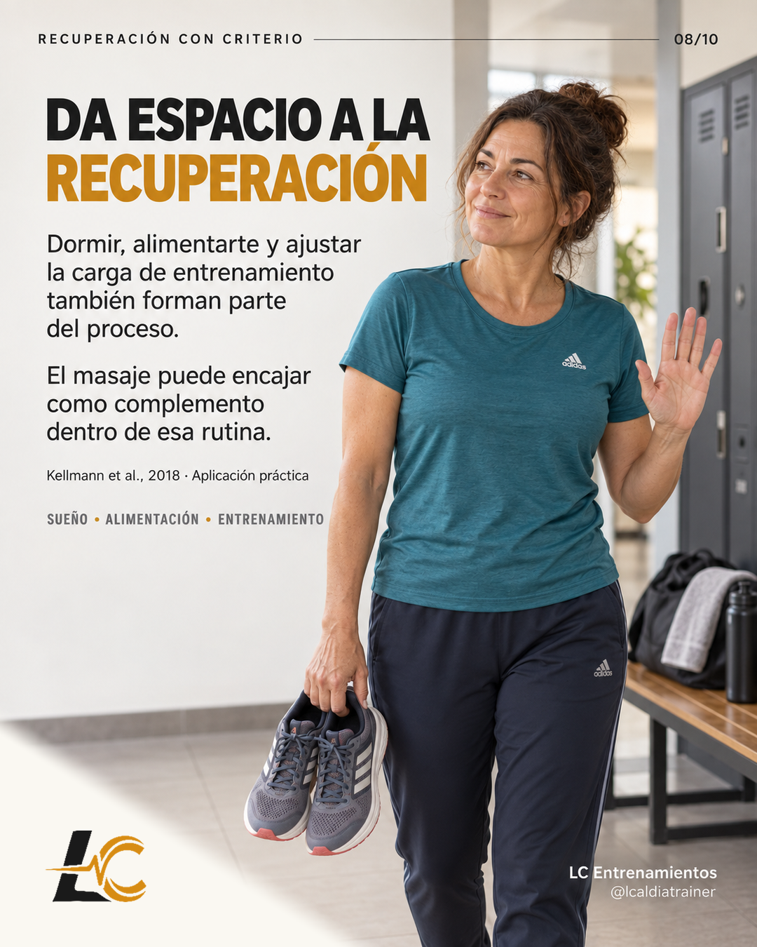 Diapositiva 8 de 10: Rutina recuperacion.