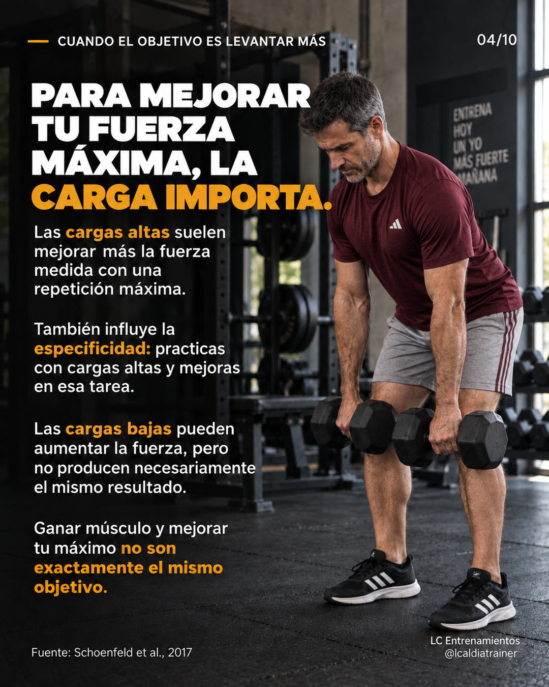 Diapositiva 4 de 10: Fuerza maxima.