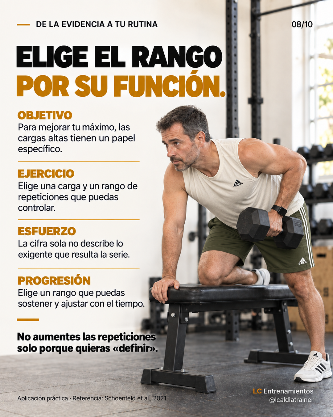 Diapositiva 8 de 10: Elegir repeticiones.